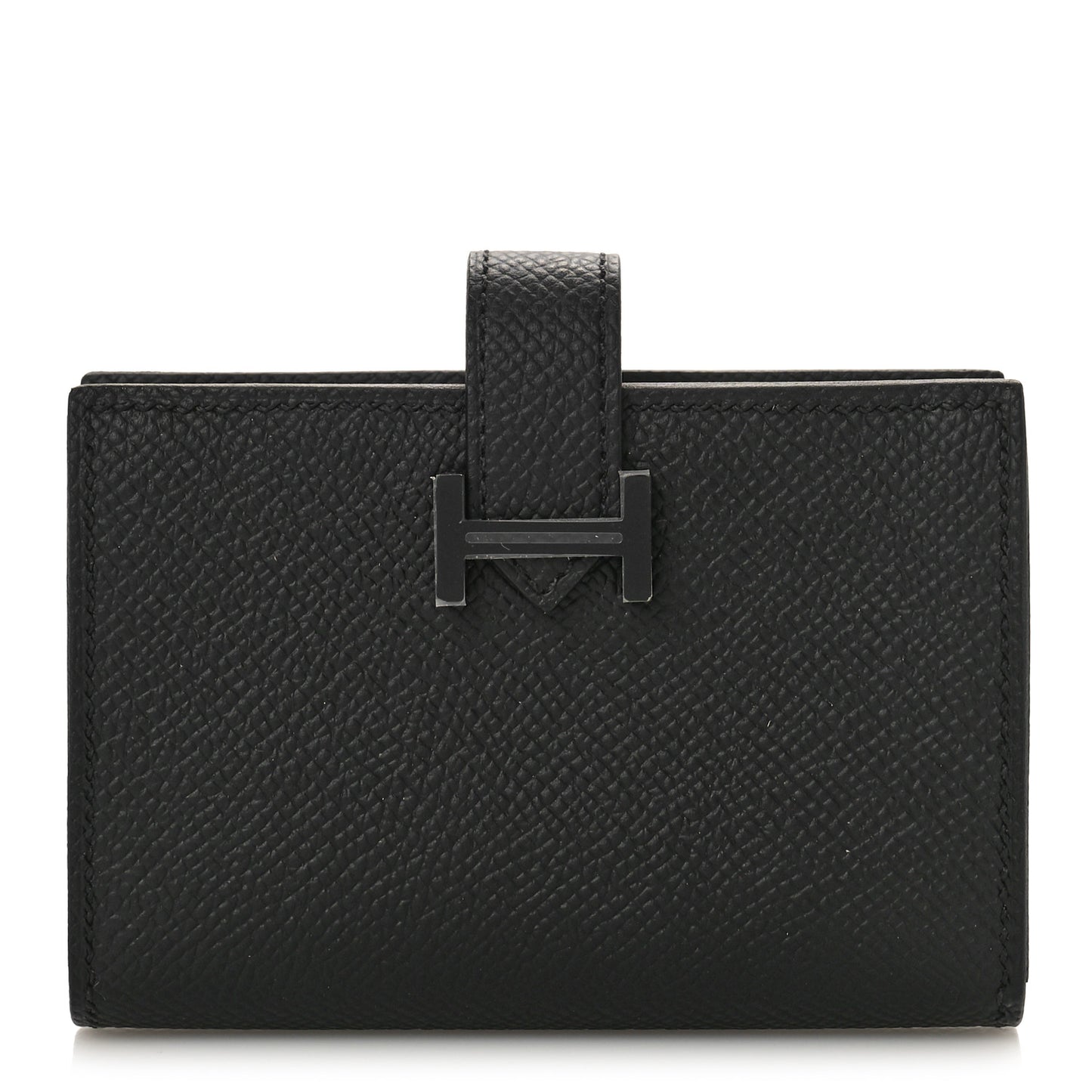 Epsom Monochrome Bearn Card Holder Wallet Black