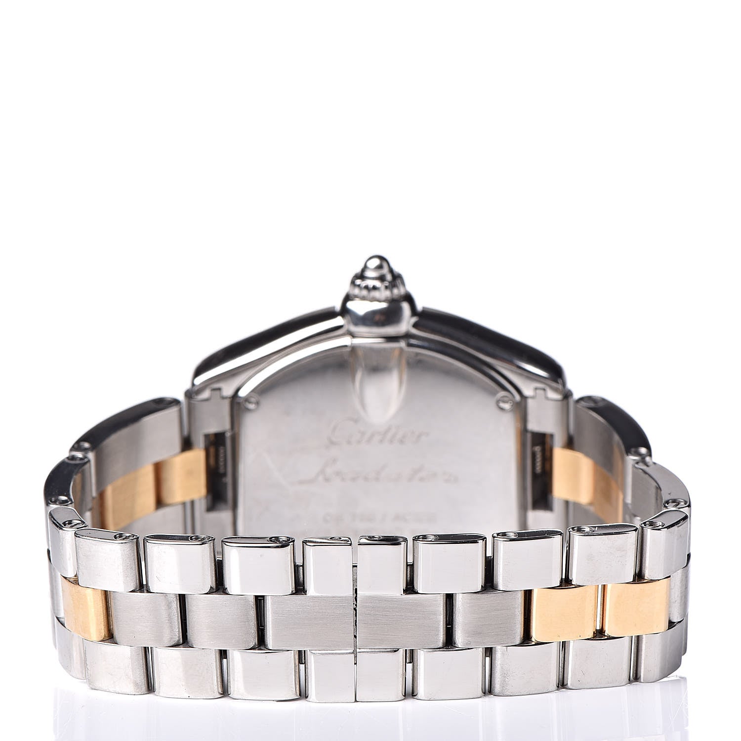 Cartier Stainless Steel 18K Yellow Gold 31mm Roadster Quartz Watch 4 of 6