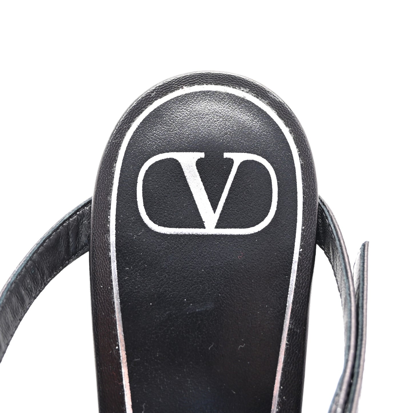 Nappa French Bow Gladiator 45mm Sandals 40 Black
