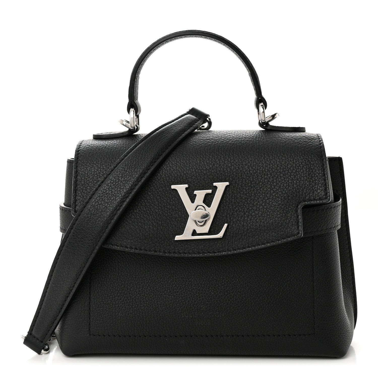Louis Vuitton Calfskin Lockme Ever Mini Black 1 of 15