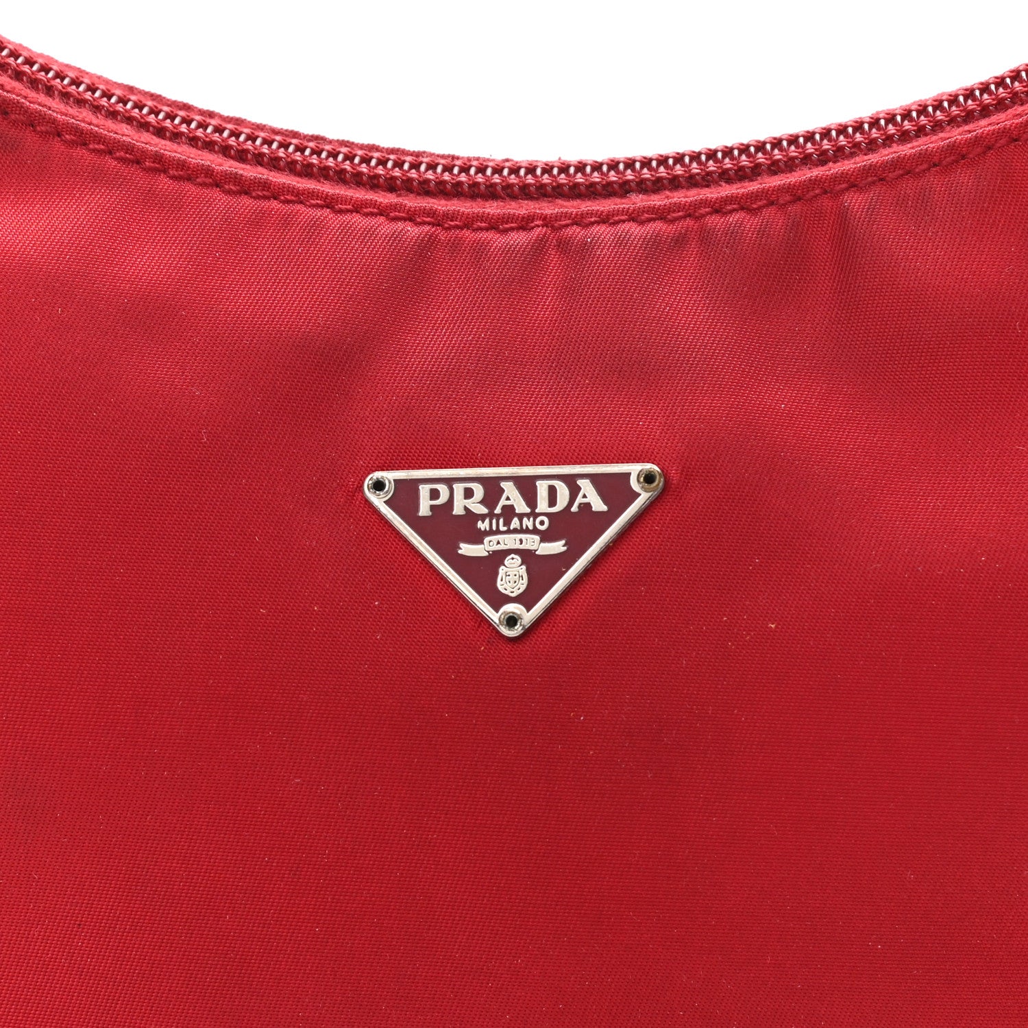 Prada Tessuto Nylon Sport Shoulder Bag Rosso 5 of 13