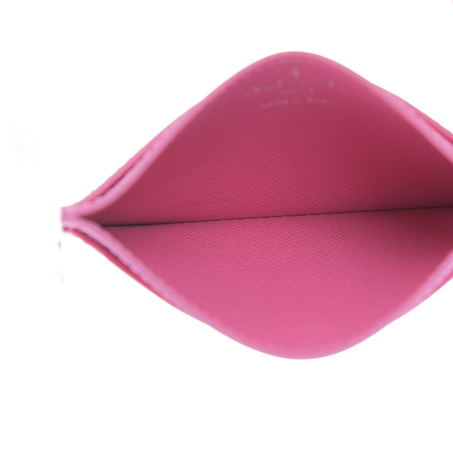 Epi Card Holder Pink
