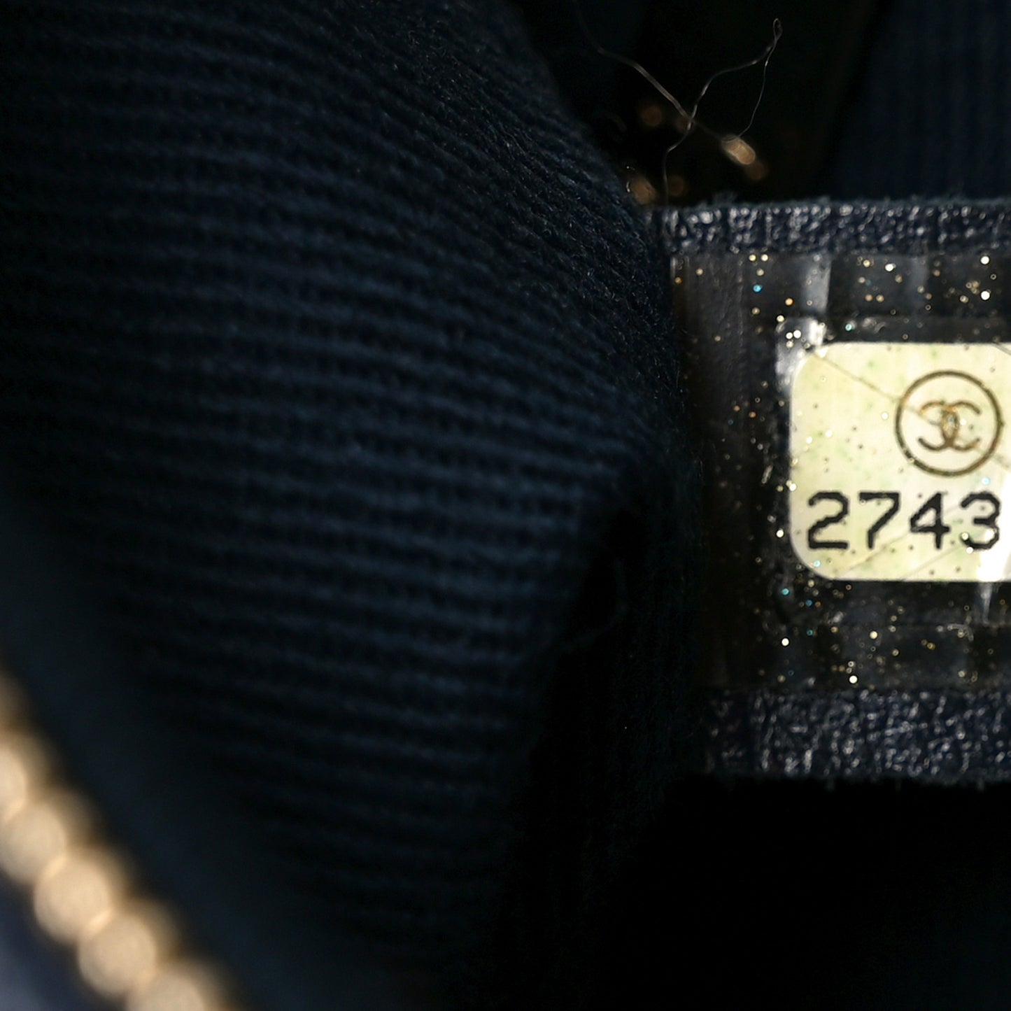 Caviar Quilted Business Affinity Waist Belt Bag Navy