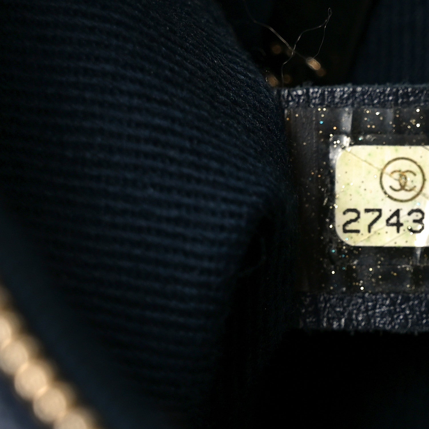 Chanel Caviar Quilted Business Affinity Waist Belt Bag Navy 6 of 8