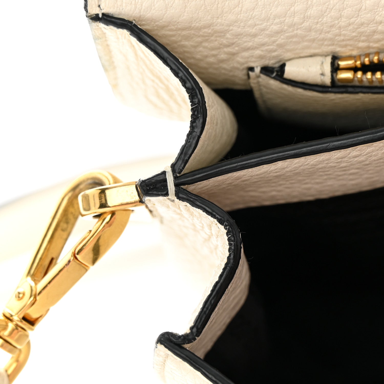 Prada Vitello Daino Crossbody Flap White 15 of 17