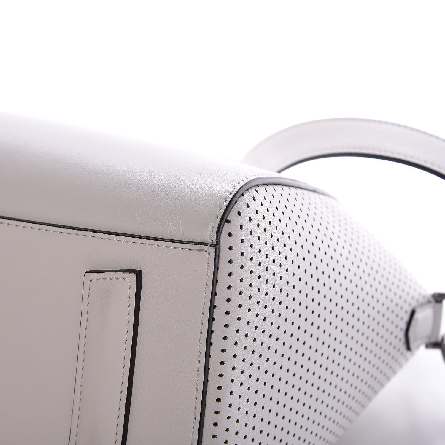 Givenchy Lambskin Perforated Small Antigona White 11 of 15