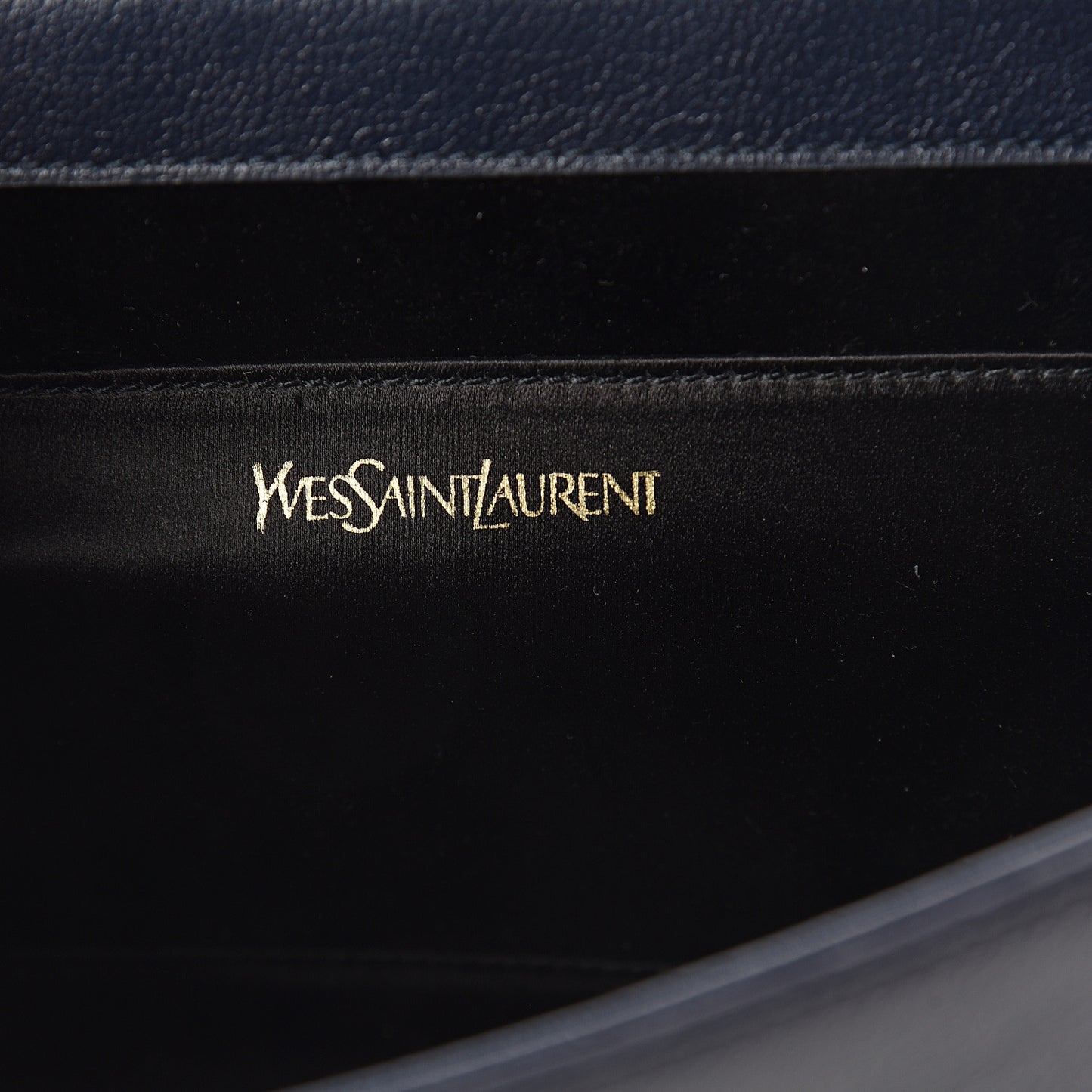 Calfskin Monogram Large Belle De Jour Clutch Black