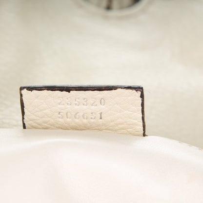 Gucci Python Bamboo Croisette Evening Bag Off White 7 of 9