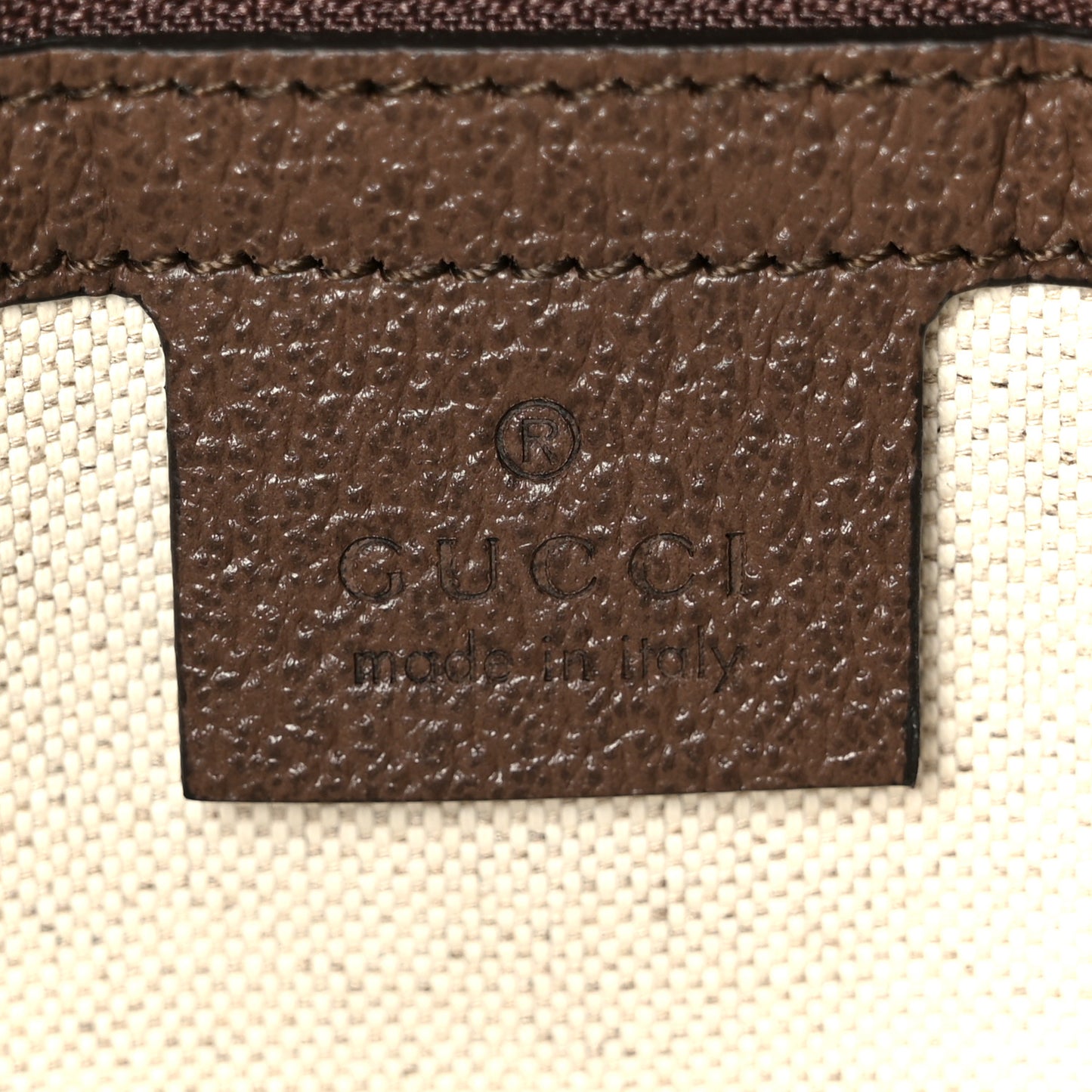 GG Supreme Monogram Web Ophidia GG Toiletry Case Beige New Acero