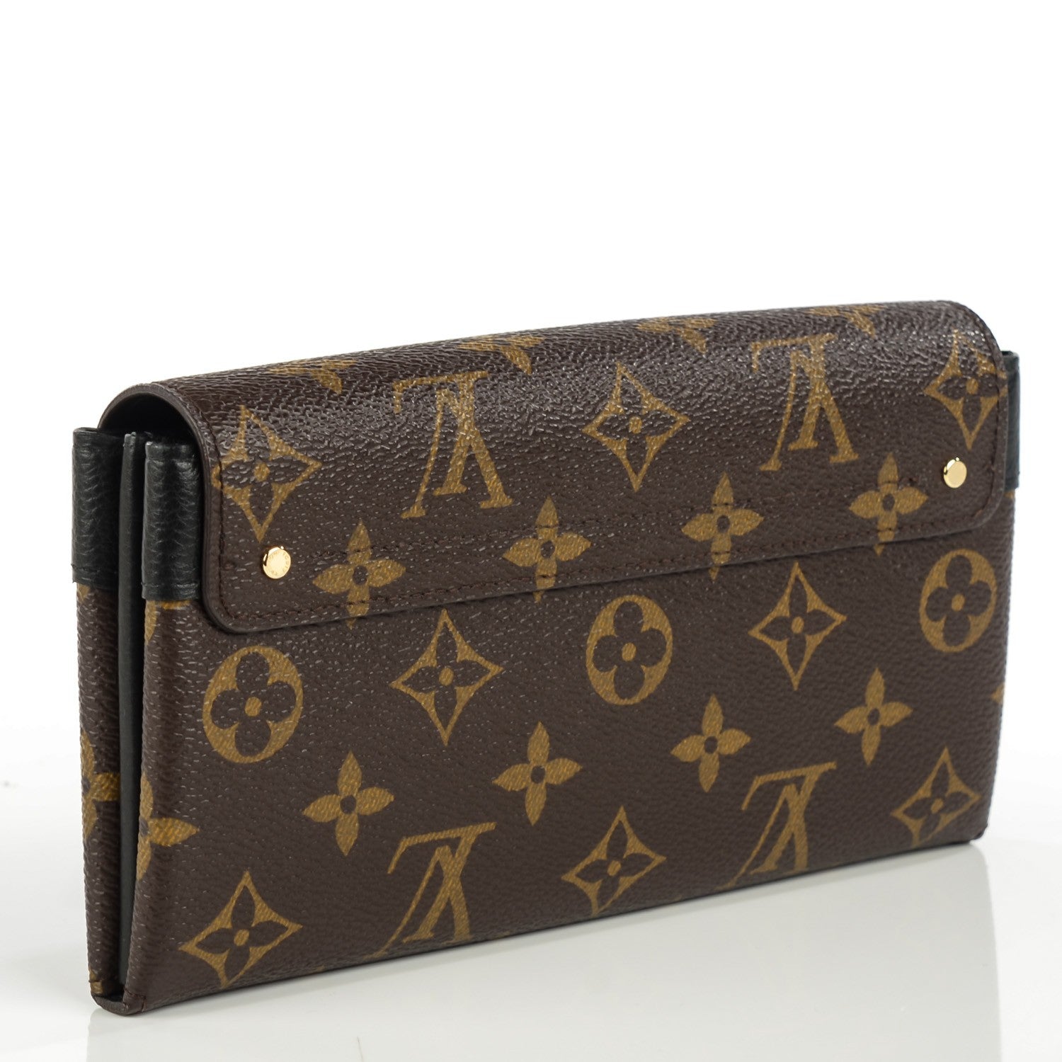 Louis Vuitton Monogram Elysee Wallet Black 3 of 8