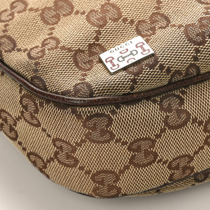 Gucci Monogram Small Pop Hobo Brown 8 of 10