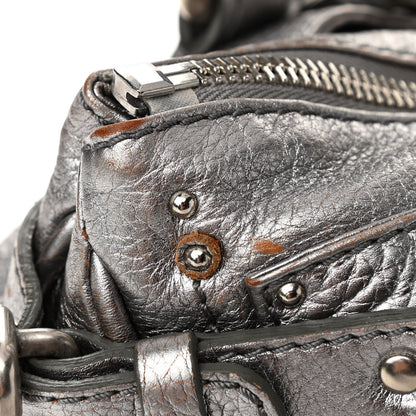 Chloe Metallic Calfskin Medium Paddington Satchel Silver 14 of 18