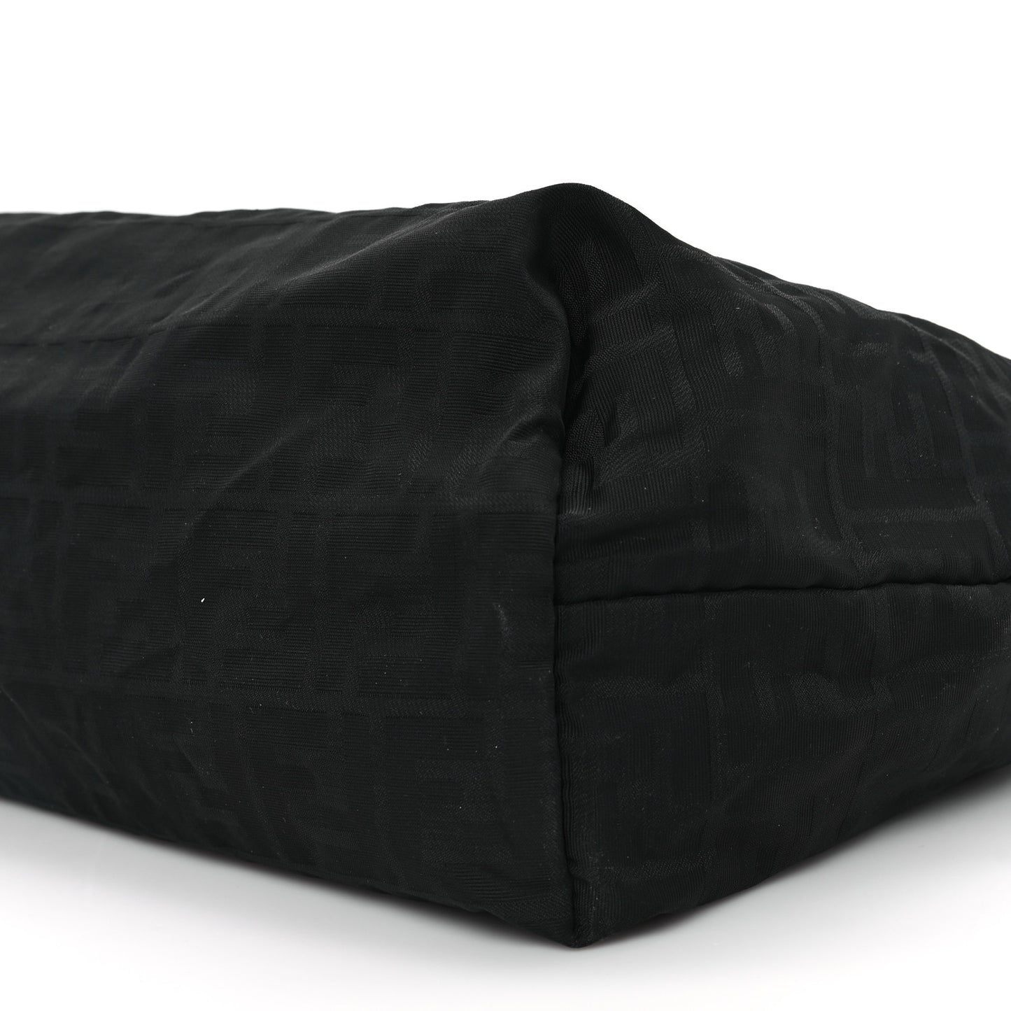 Nylon Zucca Medium Roll Tote Black