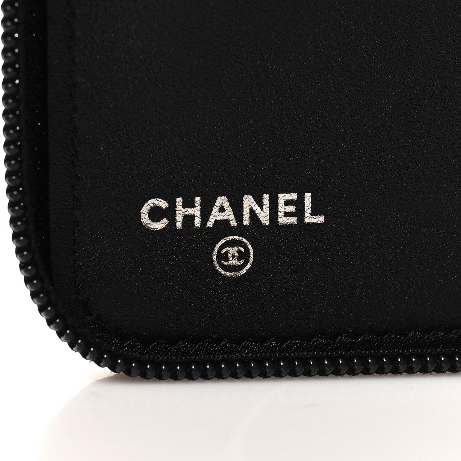 Chanel Caviar Large Timeless CC Zip Around Organizer Wallet Black 7 of 11