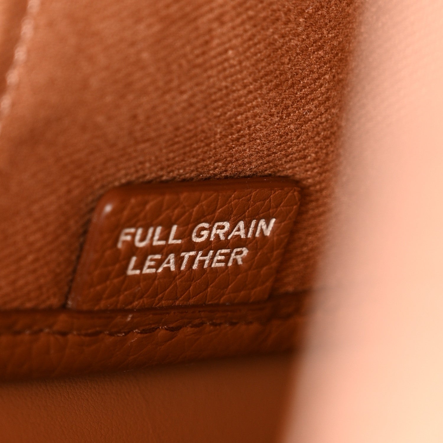 Marc Jacobs Grained Calfskin Medium The Tote Bag Argan Oil 7 of 14