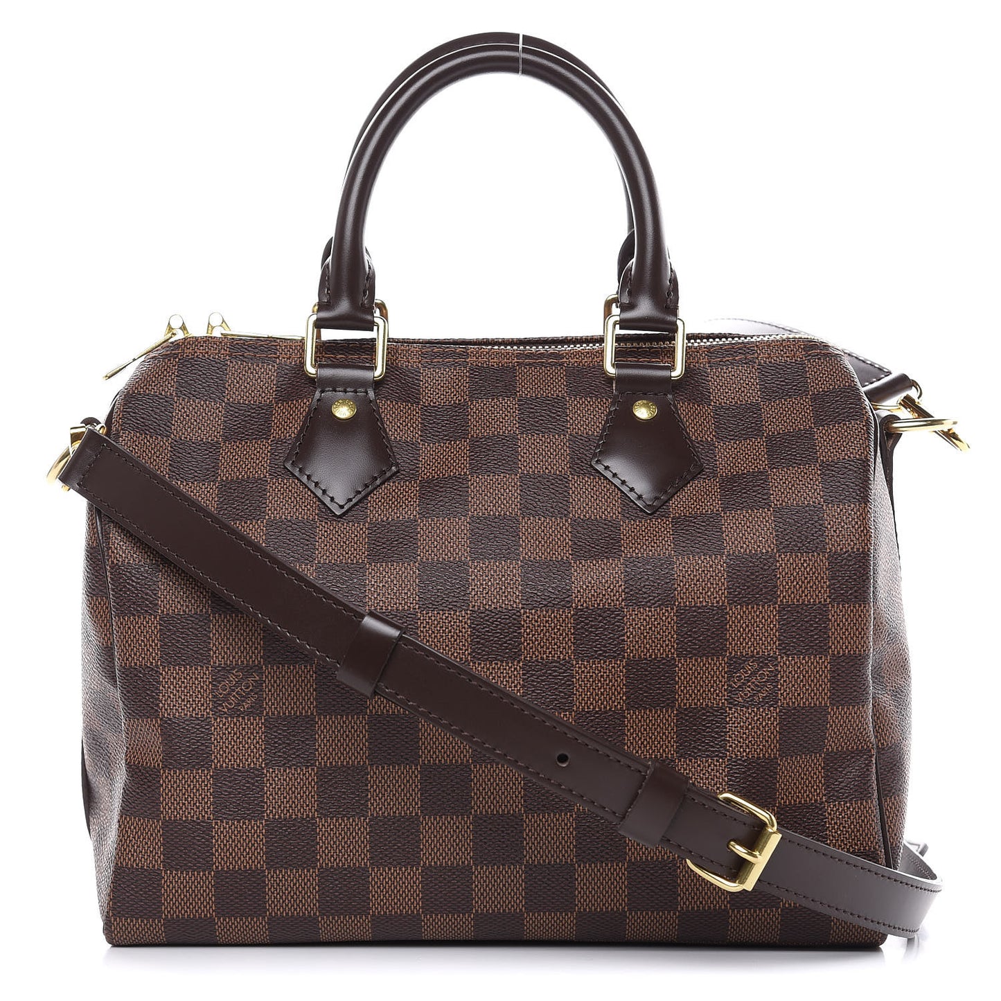 Damier Ebene Speedy Bandouliere 25