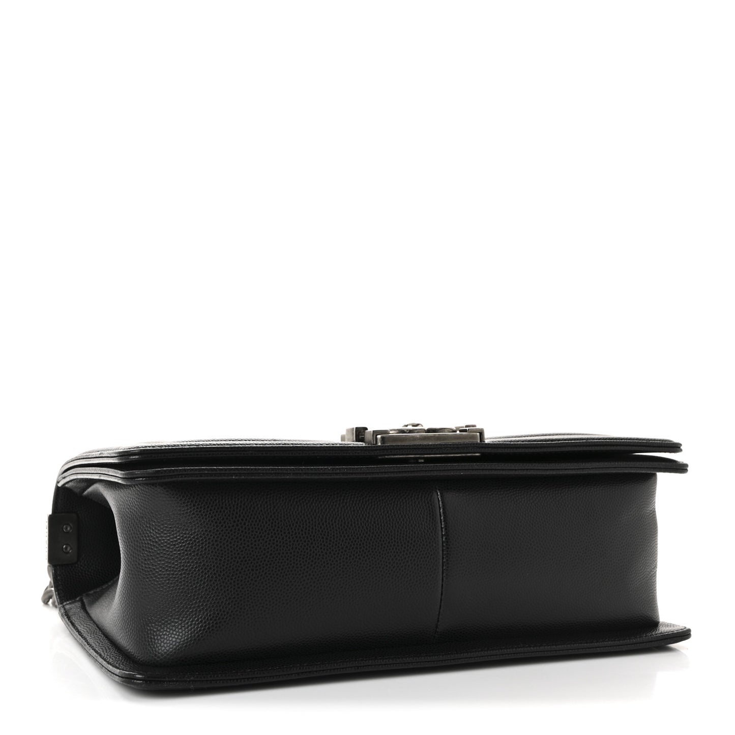 Caviar Quilted Medium Boy Flap Black