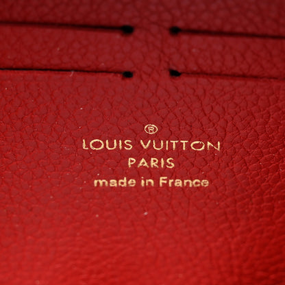Louis Vuitton LOUIS VUITTON Empreinte Clemence Wallet Scarlet 6 of 8