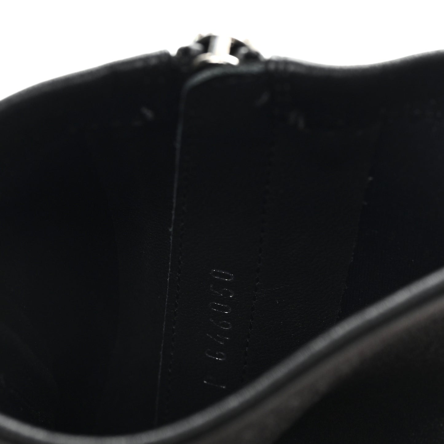 Lambskin Platform Short Boots 39 Black
