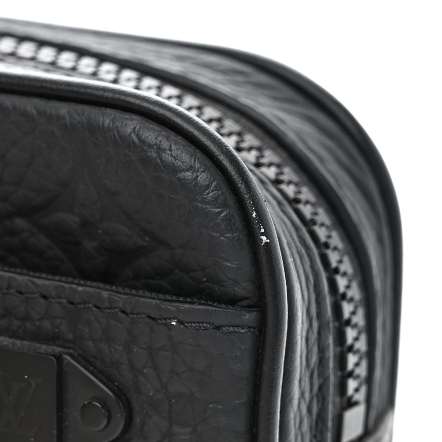 Taurillon Monogram Uniformes Solar Ray Soft Pochette Volga Belt Bag Black