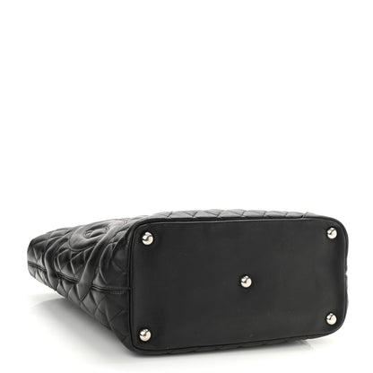 Chanel Calfskin Quilted Large Cambon Tote Black 4 of 8