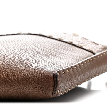 Fendi Cuoio Romano Selleria Messenger Bronze 10 of 18