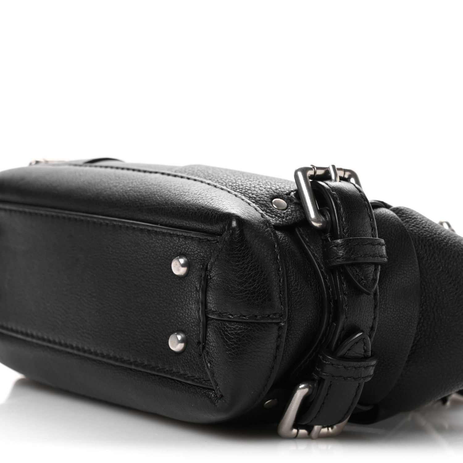 Bottega Veneta Grained Calfskin Arco Tool Tote Black 10 of 10