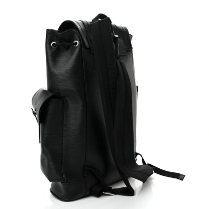 Louis Vuitton Epi Christopher Backpack PM Black 5 of 13