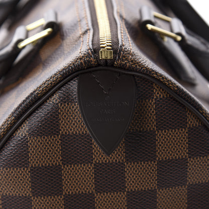 Louis Vuitton Damier Ebene Speedy 25 9 of 10