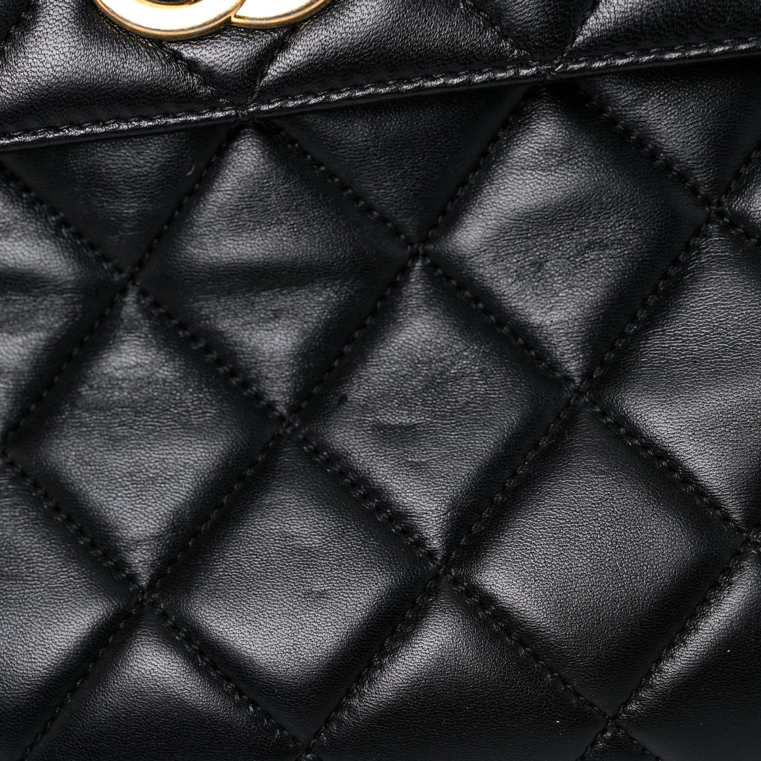 Chanel Lambskin Quilted Large Trendy CC Dual Handle Flap Bag Black 21 of 23