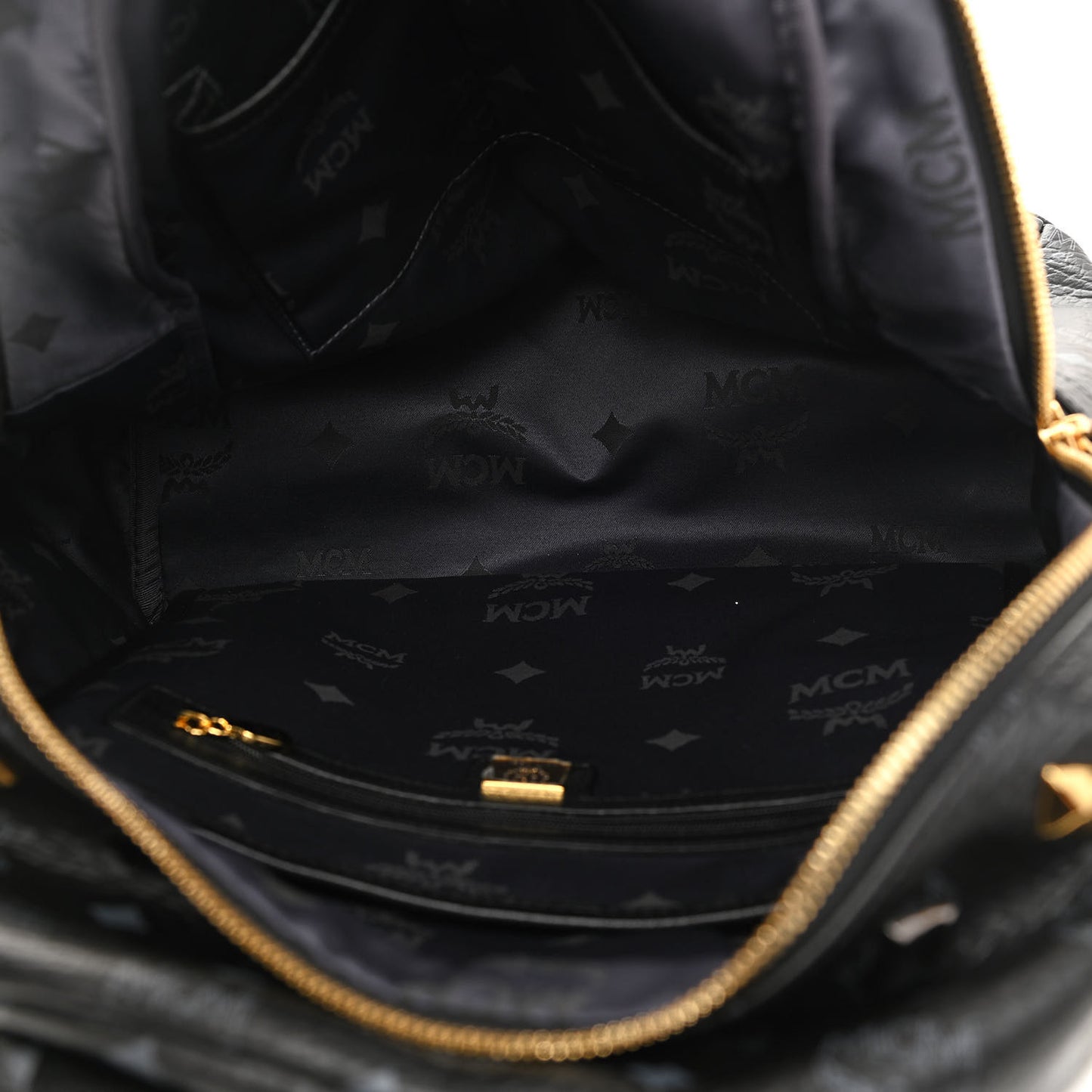 Visetos Studded Medium Stark M Backpack Black
