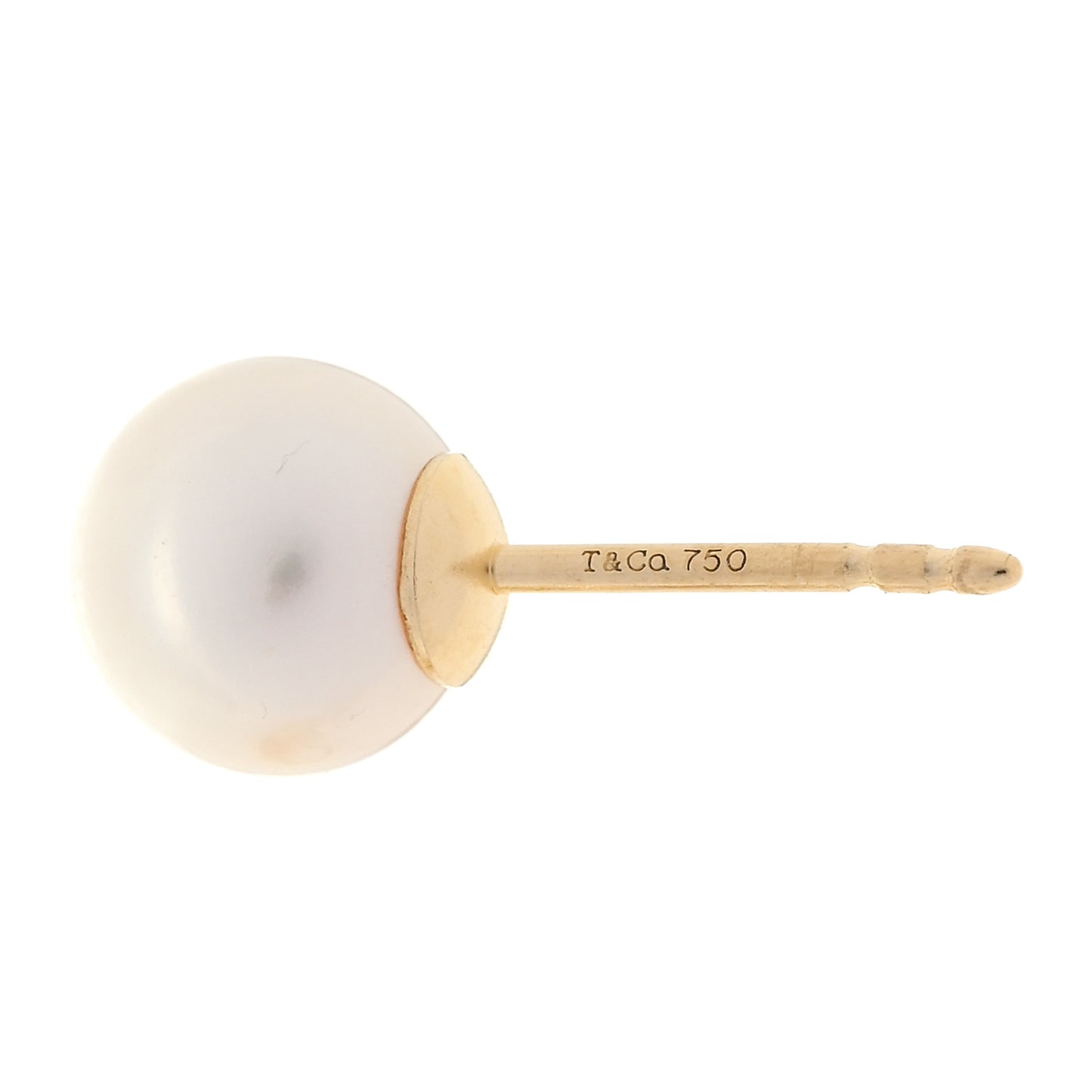 18K Yellow Gold Akoya Cultured Pearl 7-7.5mm Signature Earrings