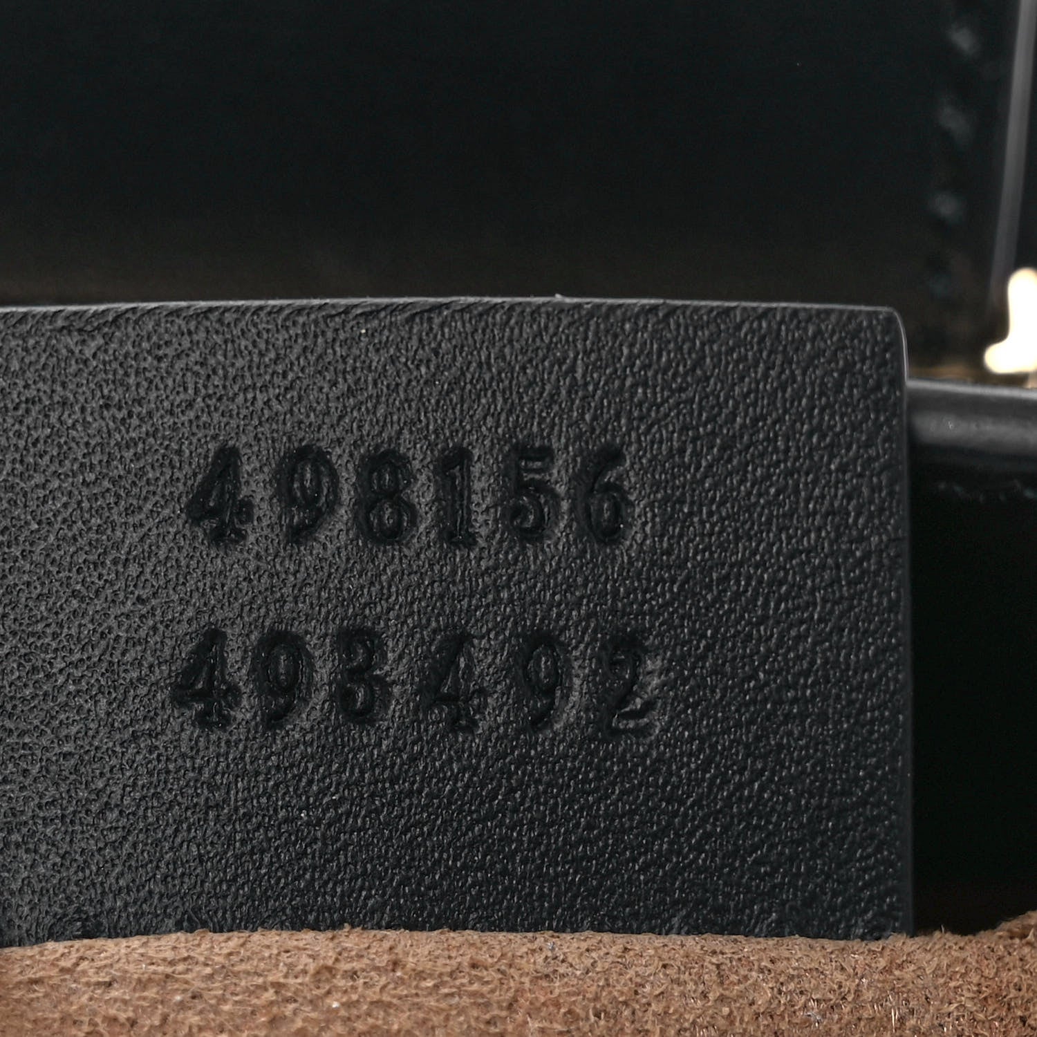Gucci GG Supreme Monogram Small Padlock Tote Black 7 of 10