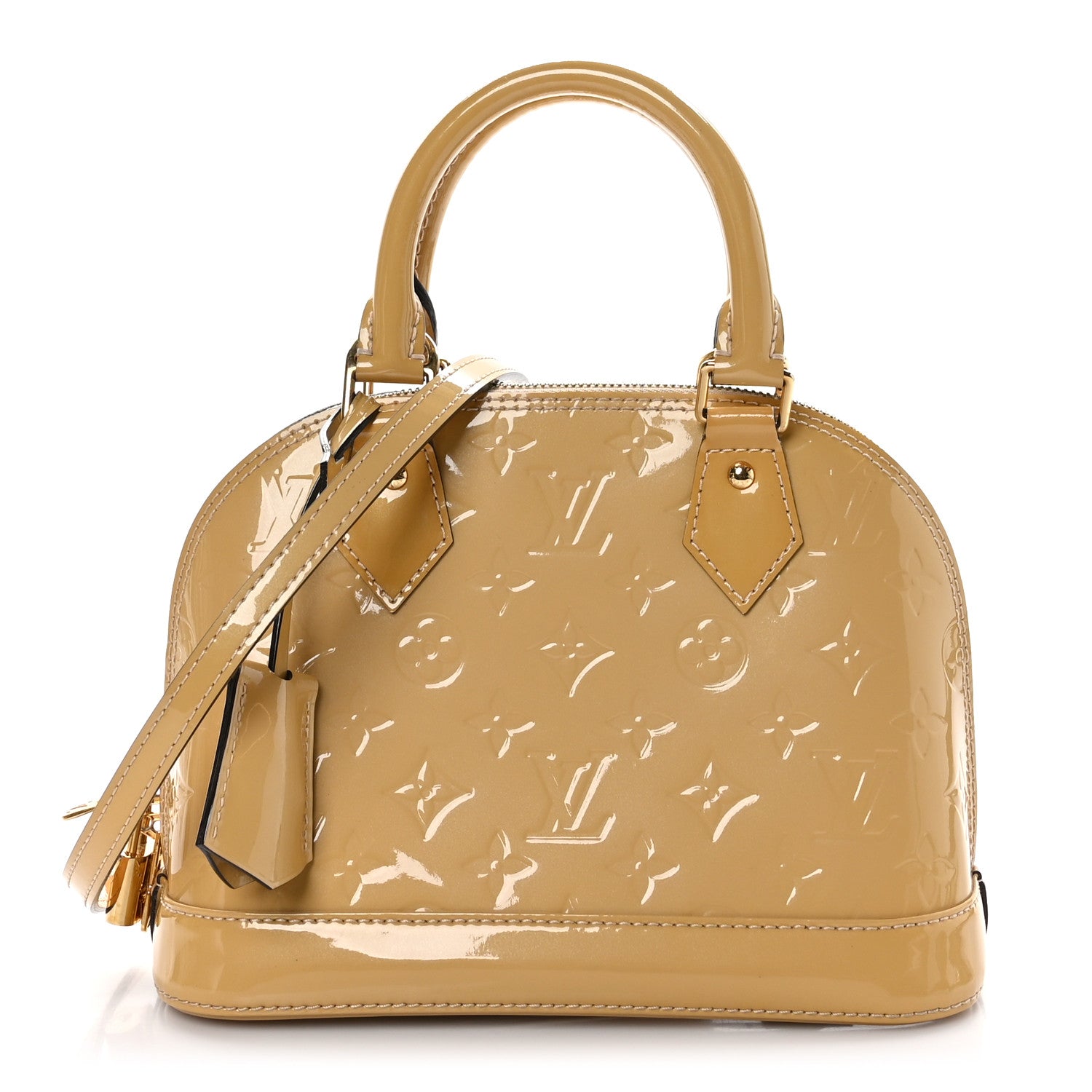 Louis Vuitton Vernis Alma BB Dune 1 of 9
