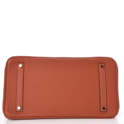 Hermes Togo Birkin 35 Cuivre 5 of 26