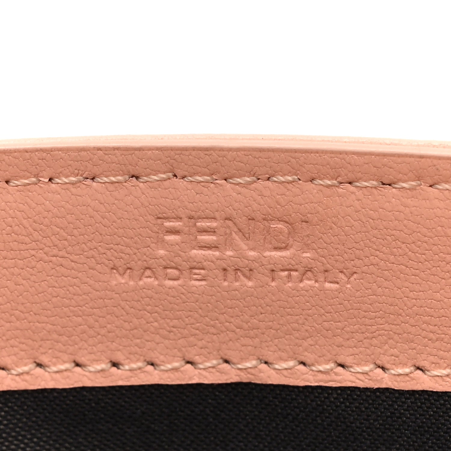 Fendi Nappa Matisse FF Embossed Continental Wallet On Chain Baby Pink 6 of 15