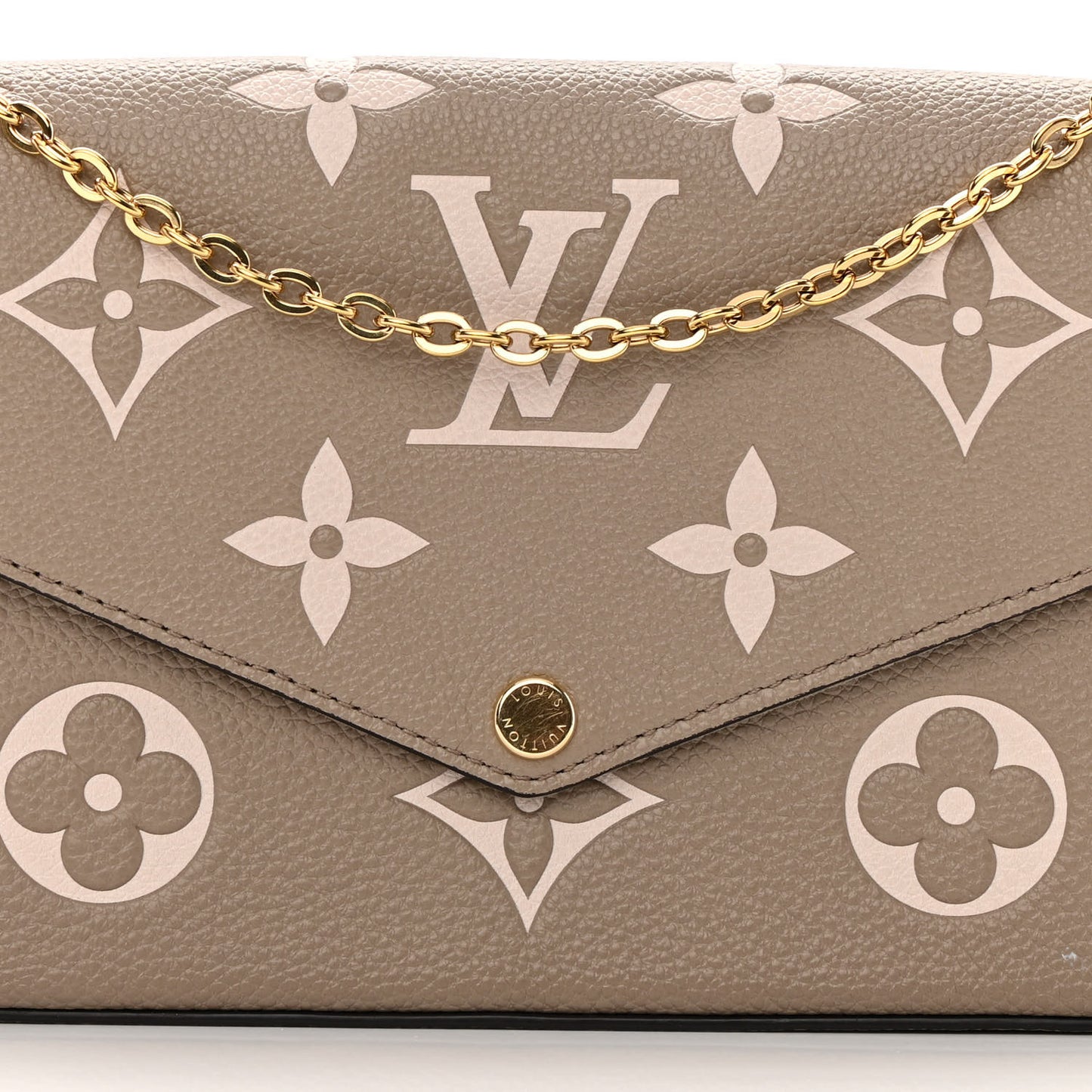 Empreinte Monogram Giant Felicie Pochette Tourterelle Creme