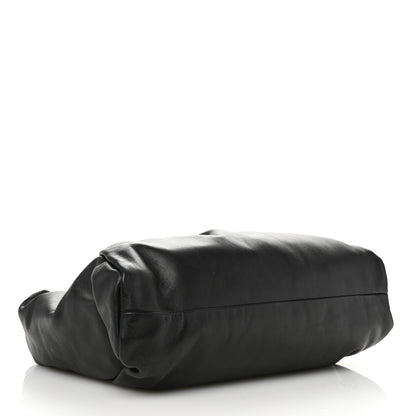Bottega Veneta Smooth Butter Calfskin Small The Shoulder Pouch Black 4 of 9