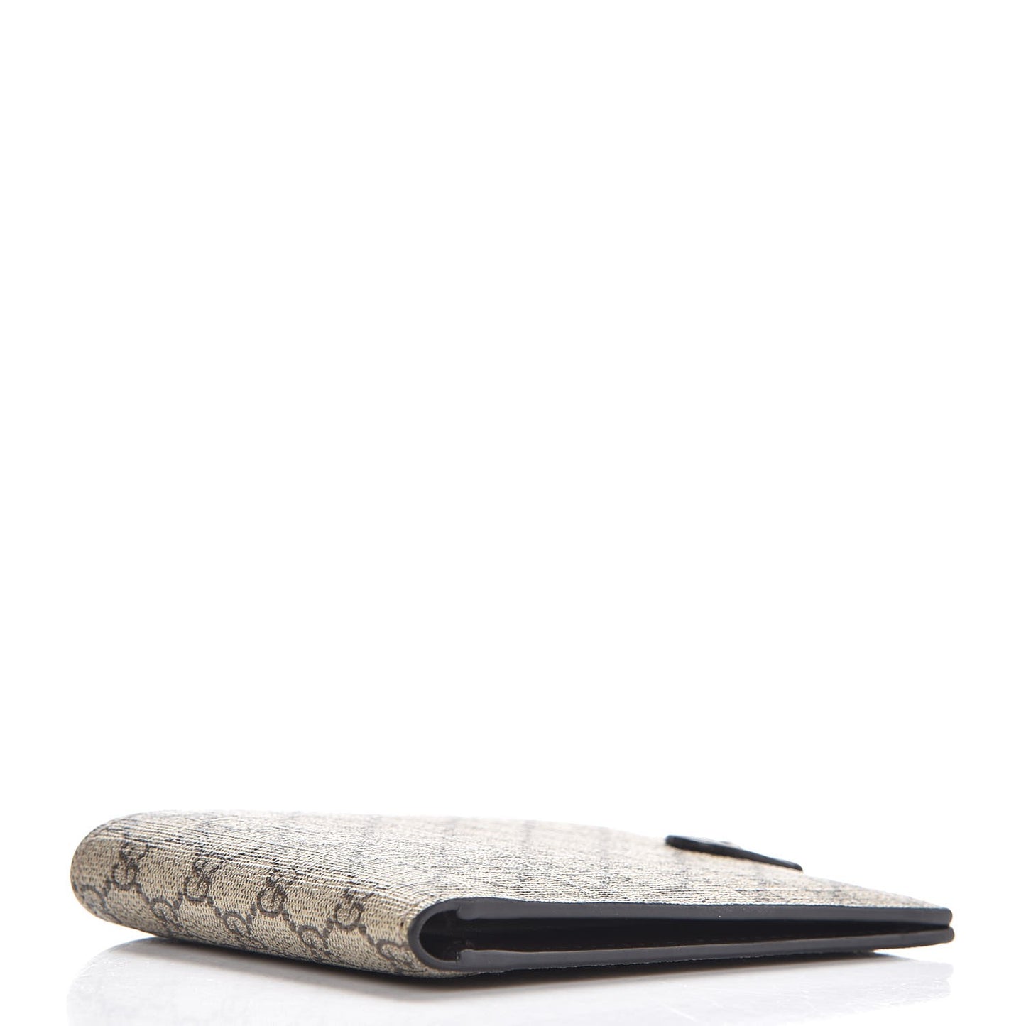 GG Plus Monogram Bi-Fold Wallet Dark Brown