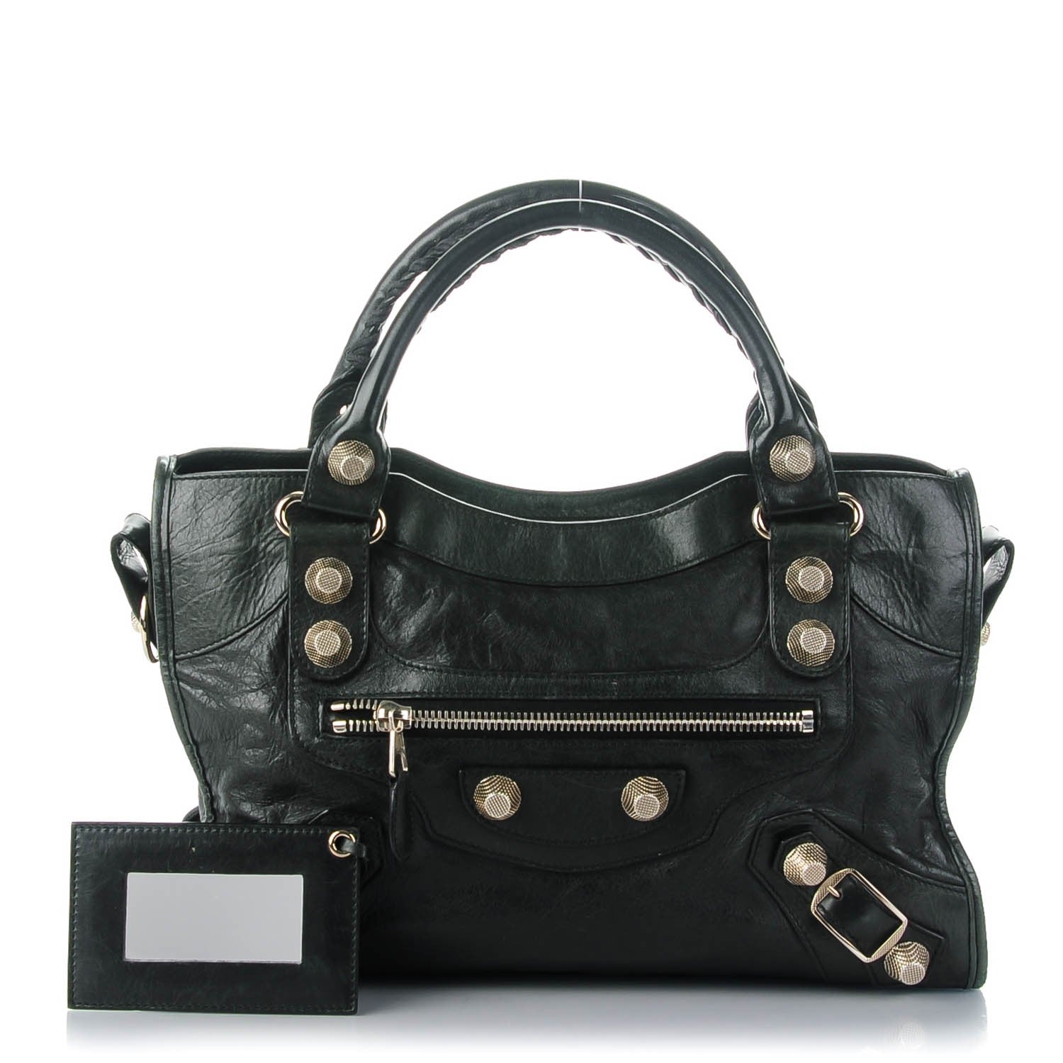 Balenciaga Agneau Giant 21 Silver Hardware City Black 1 of 7