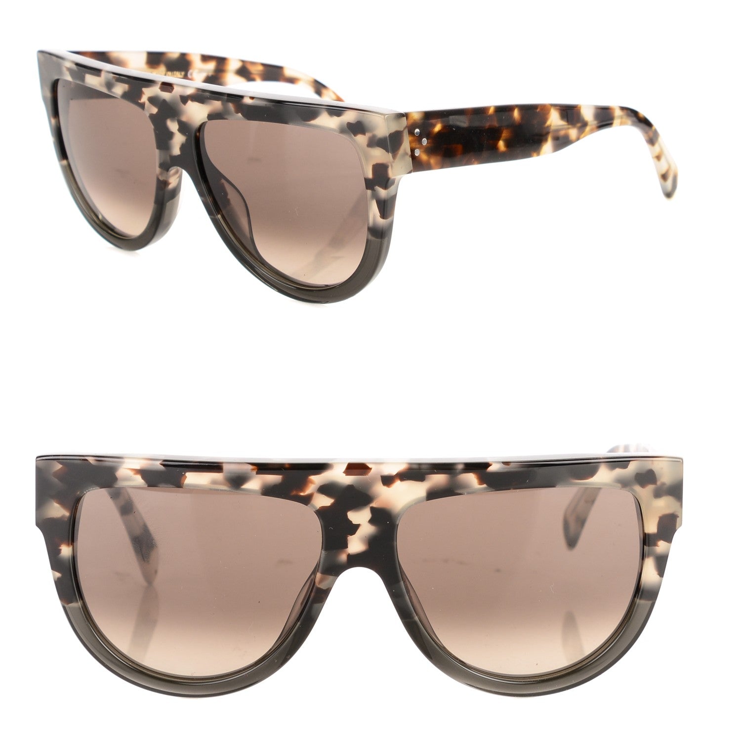Celine Shadow Sunglasses CL 41026/S Havana Grey 1 of 4