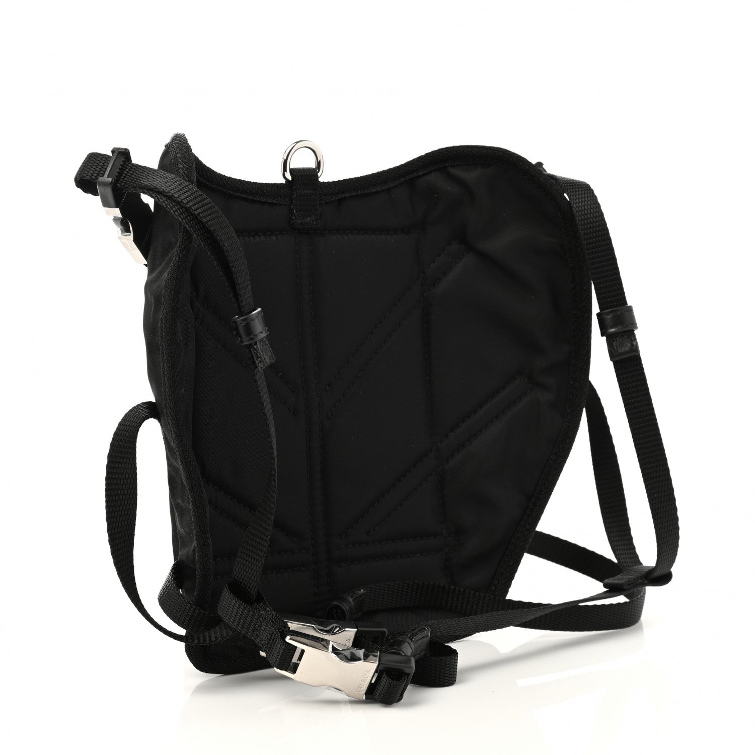 Prada Tessuto Nylon Dog Harness Black 3 of 10