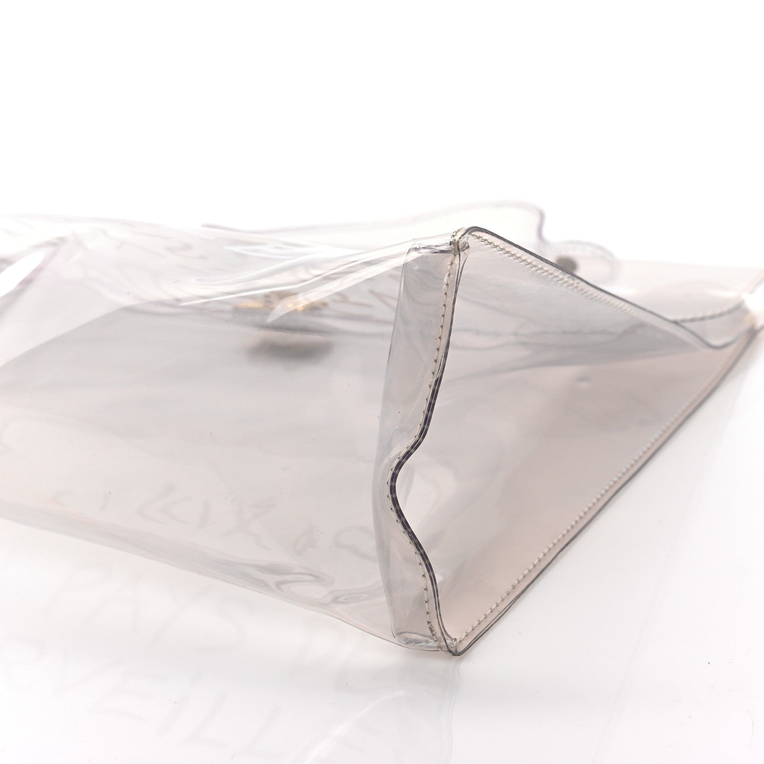 Hermes Vinyl Souvenir De L'Exposition Kelly Transparent 7 of 8