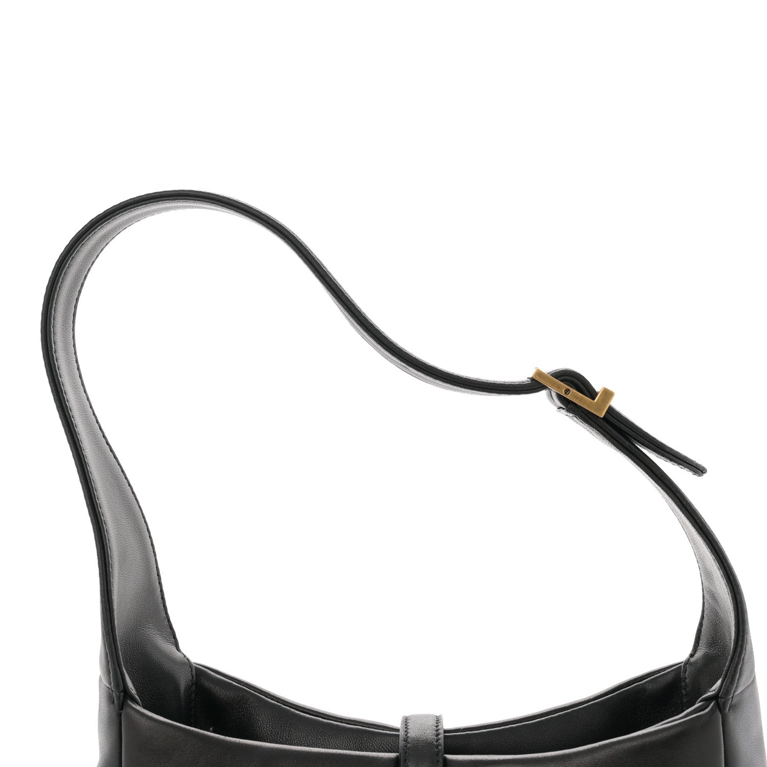 Saint Laurent Padded Lambskin Small Le 5 A 7 Supple Hobo Black 12 of 12