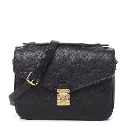 Louis Vuitton Empreinte Pochette Metis Black 1 of 9