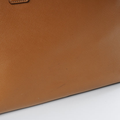 Prada Saffiano Medium Galleria Double Zip Tote Caramel 12 of 12
