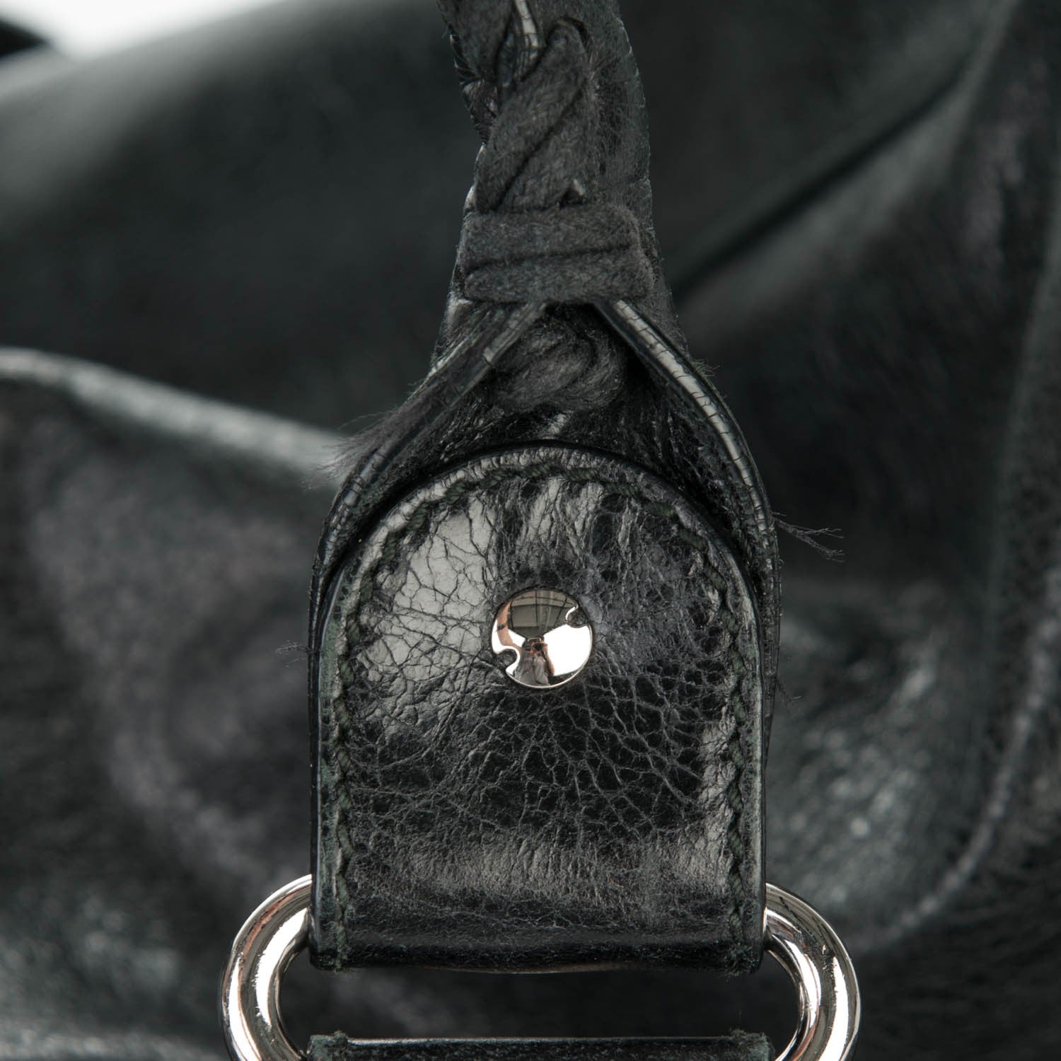 Balenciaga Agneau Giant 21 Silver Hardware Part Time Black 10 of 12