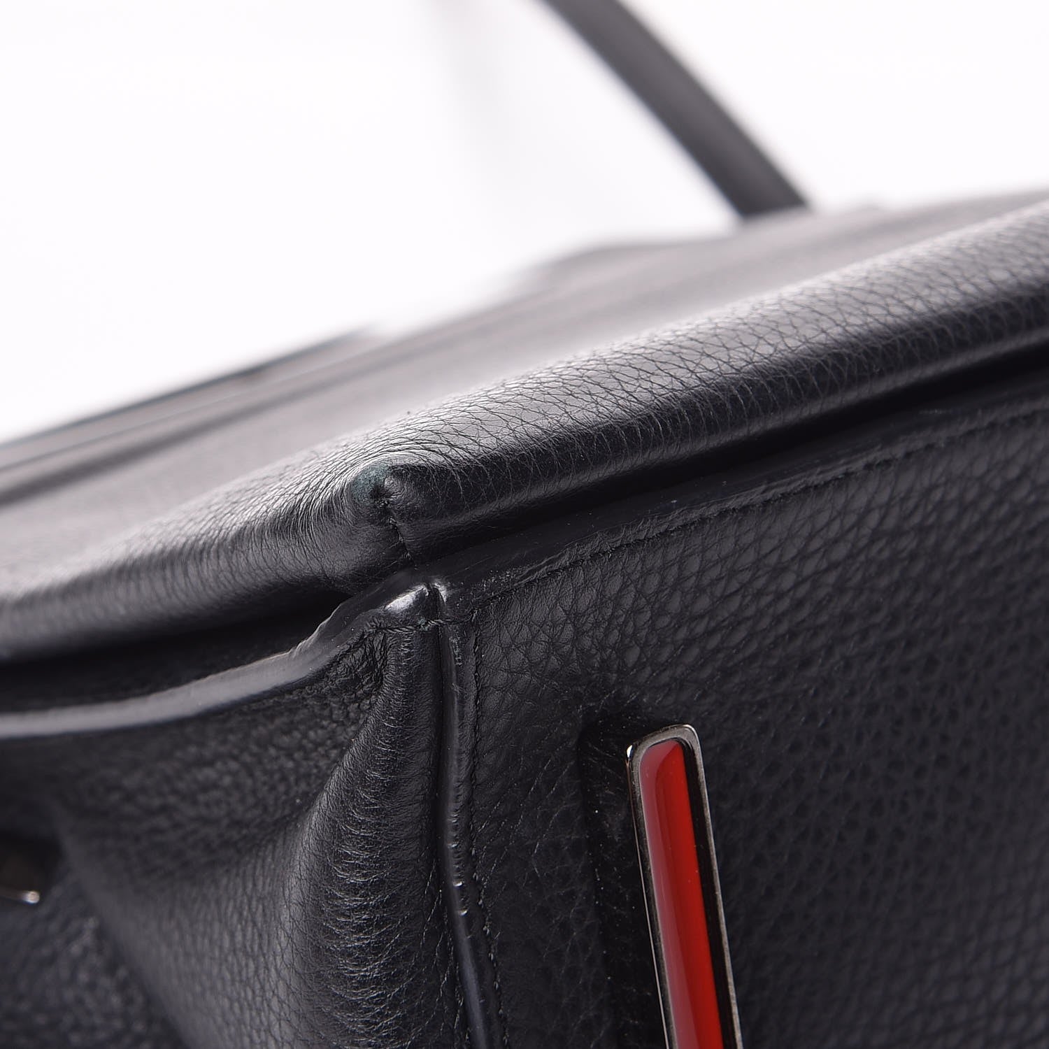 Christian Louboutin Grained Calfskin Passage Messenger Black 11 of 27