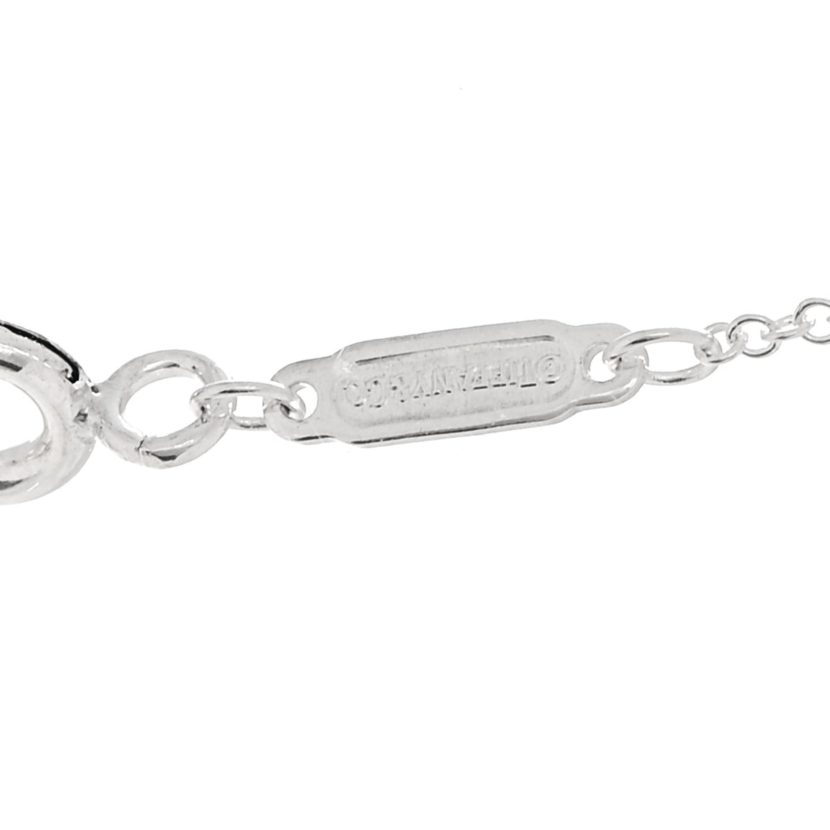 Sterling Silver Small T Smile Pendant Necklace