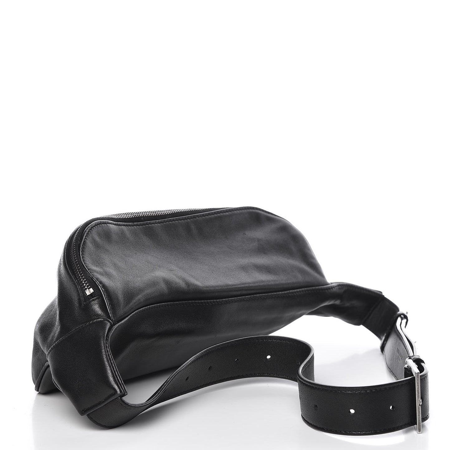 Calfskin Monogram Belt Bag Black